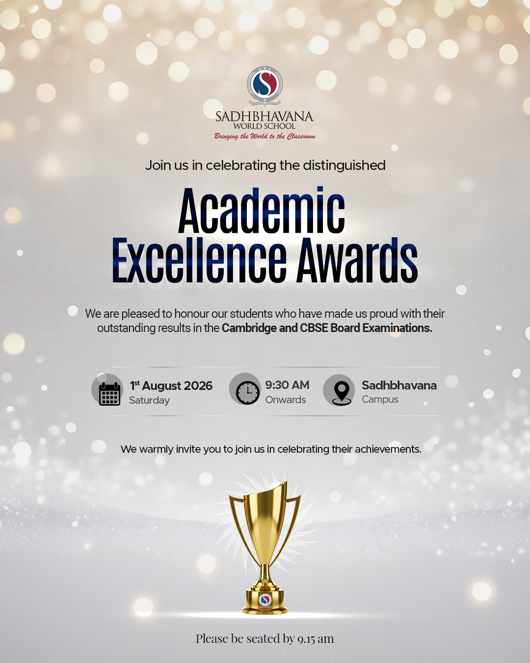 Academic Excellence Award